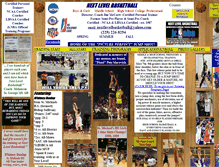 Tablet Screenshot of nextlevelbasketballbr.com